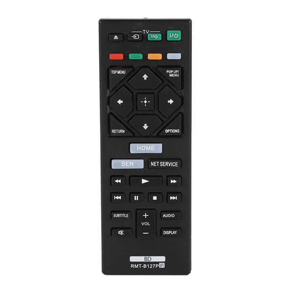 Remote Control for Sony Blu ray RMT-B127P/BDP S3200/BDP S4200/BDP S5200 Replacement