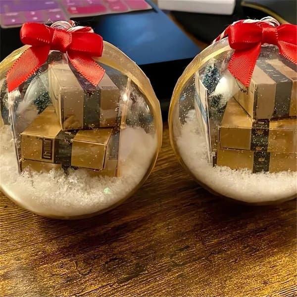 Funny Ornaments - Mini Ornament Pack, Christmas Express Box, Christmas Tree Decorations