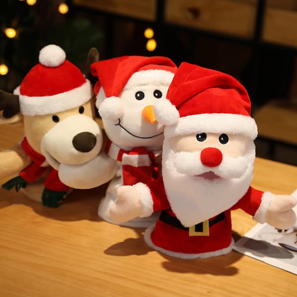 Jultomte handdocka plyschdocka förälder-barn docka jul