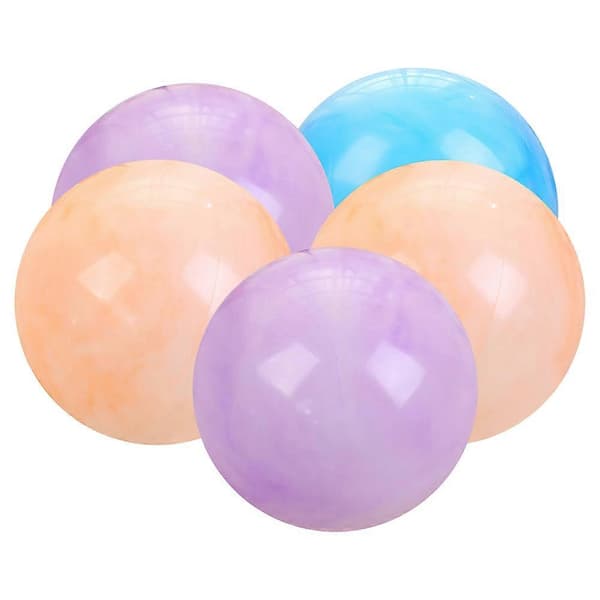 Luftfylte baller Plastgummiball for barn som leker 5-delt sett