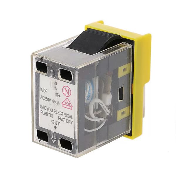 Kjd6 5e4 250v Waterproof Electromagnetic Switch Magnetic Start Button Power Off Protection Self-locking Switch Kjd20-hgbd