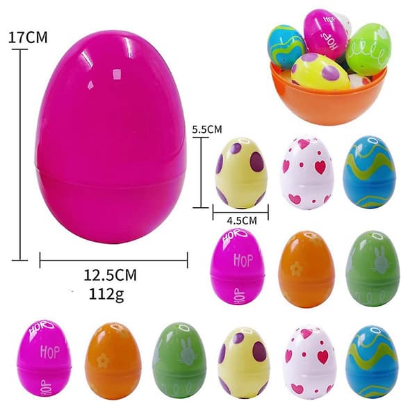 Påskeæg Forfyldt Legetøj Gashapon Æg Vridemaskine Blind Boks Squishy Legetøj Gave Til Børn