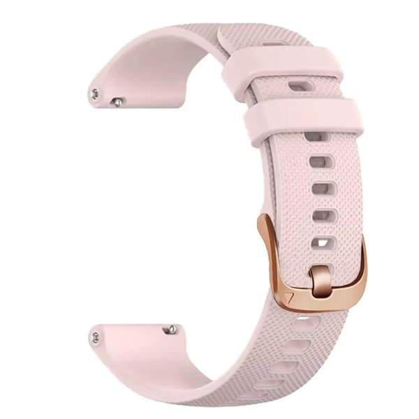 20 mm rem, velegnet til Jiaming Venu 2S Vivoactive 4S 3S silikonerem tilbehør sort