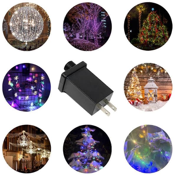 12V 1A 12W Plug LED Strømforsyning LED Transformator Plug Adapter IP44 Vanntett LED Lysstripeadapter for Jul