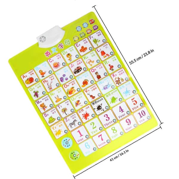 Alphabet Electronic Talking Poster for Kids Learning Toy 1 pc
