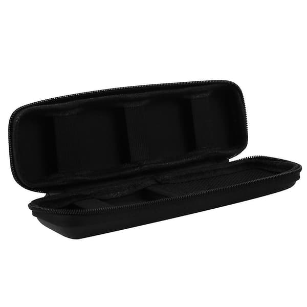 Retro Sort Prikket Penalhus Kosmetikpose Lommebørsteholder Makeuptaske