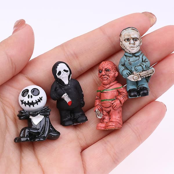 24 st Halloween Docka Advance Kalender Blind Box Present Nedräkningskalender Rum Leksak C