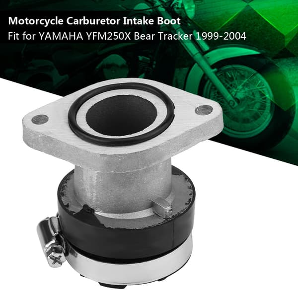 Motorcycle Carburetor Intake Manifold Boot Joint for YAMAHA YFM250X Bear Tracker 1999-2004