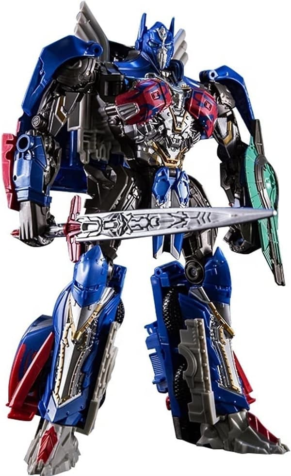 Transformerende legetøj Optimus Prime legetøj, deformeret bilrobot, actionfigur deformationsmodel, transformerende legering