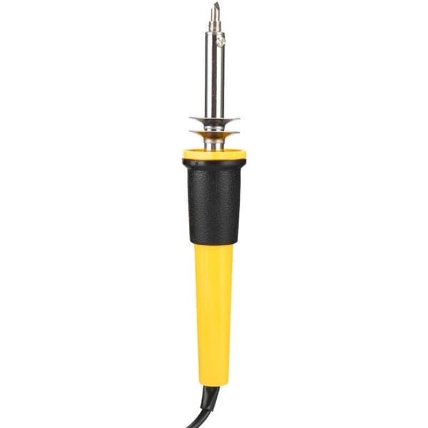 40W Electric Pyrography Pen - 400℃ Temperature Rubber Handle 5 Replaceable Tips 220V EU Plug