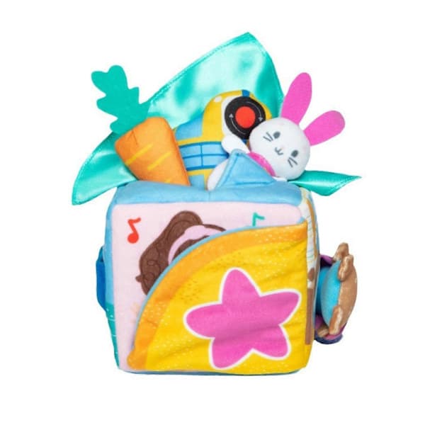 Rachel's Learning Box Plush Toy Set, Suitable for Sensory Activities for Infants, Educational Toy