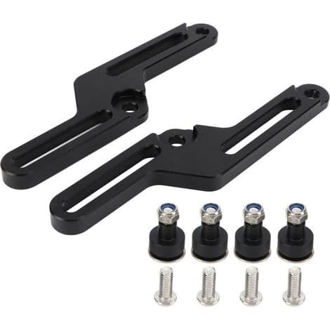 Motorcycle Windshield Mounting Bracket Kit for SUZUKI V-STROM DL650 2017-2020 Black