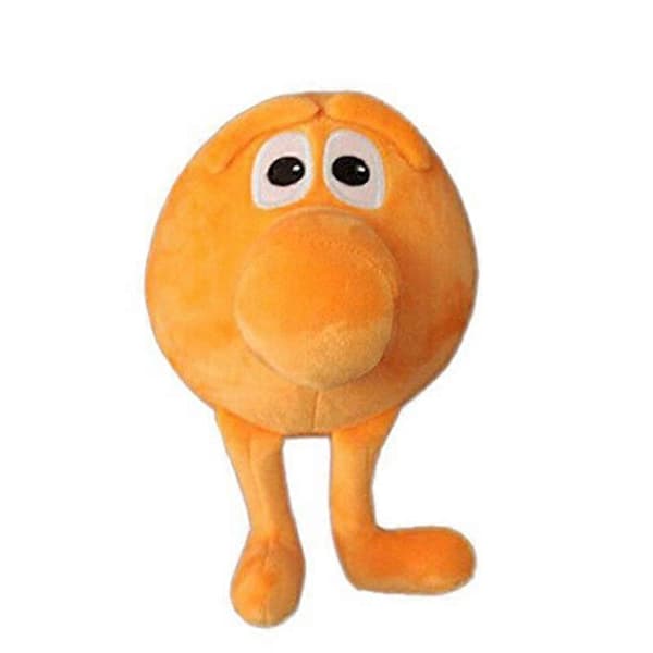 GFtoyPixels Qbert Plyschleksak 8-tums Retro Spel Pixel Docka 25cm Samlarobjekt Gosedjur