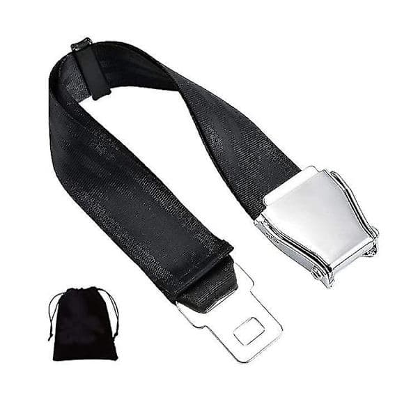 Bältesförlängare Kompatibel Flygplan E4 Certifierad, Justerbar Från 20 Cm Till 80cm