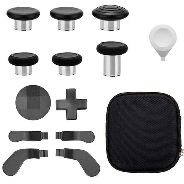 Metalliset vaihtopeukalotikut Xbox Elite Controller Series 2 -lisävarusteisiin Xbox One Elite 2:lle