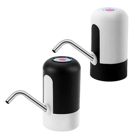 Water Pump for Kids Water Play Table Portable Rechargeable Battery Operated Pump Continuous 2-Hour Operation Toddler Activity Table Accessory white