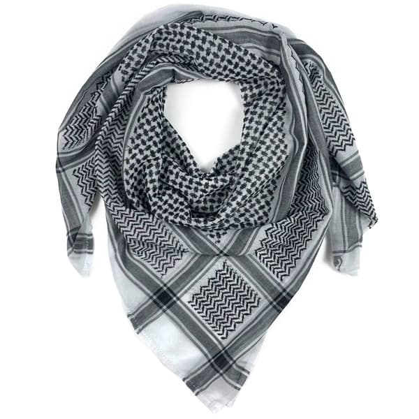 Palestinaskjerf Shemagh / Keffiyeh - Skjerf Palestina Flerfarget Multicolor multifärg