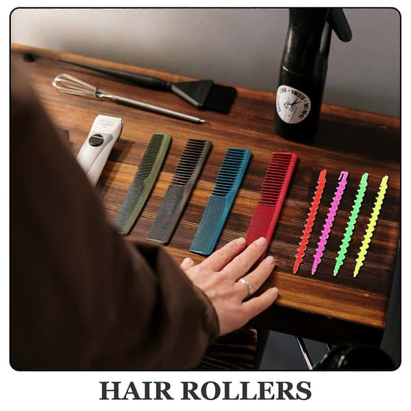 26 stk. Spiral Hårpermanentstaver Frisør Hårstyling Krøllpermanentstaver