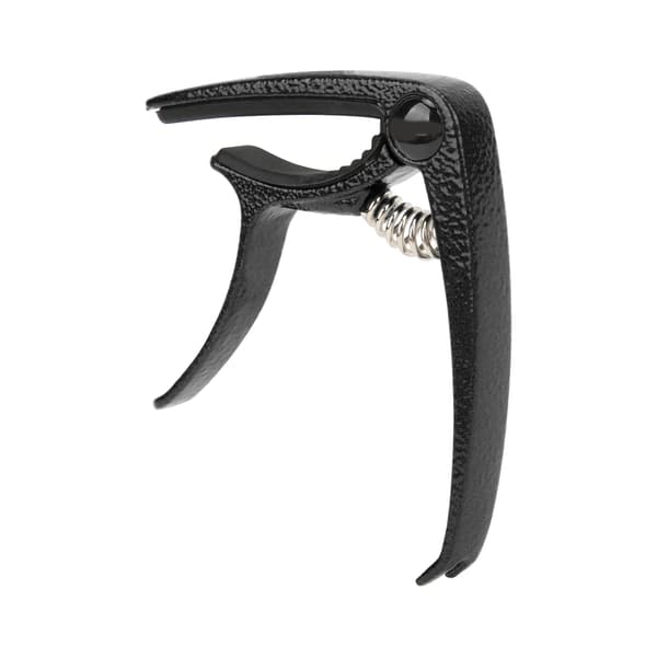 Akustisk Gitar Capo Sinklegering Gammeldags for Ukulele Elgitar Balladgitarer (Svart)