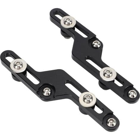 Motorcycle Windshield Mounting Bracket Kit for SUZUKI V-STROM DL650 2017-2020 Black