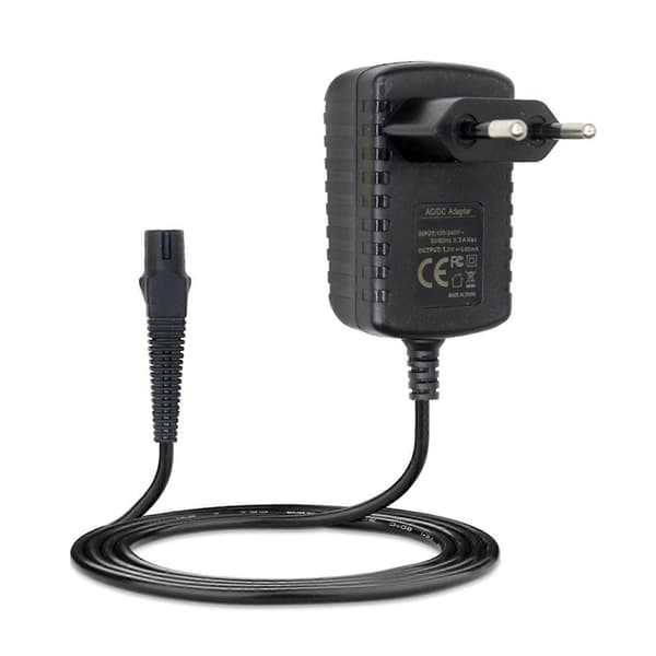 Oplader til Braun barbermaskine 12V/0.4A strømkabel serie 9/7/3/5/1