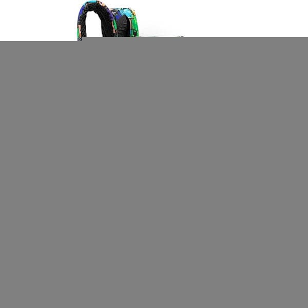 Compatible Minecraft Backpack For Boys Black School Backpack Kids Green Creeper Zombie Skeleton Enderman & Cave Spider A! A