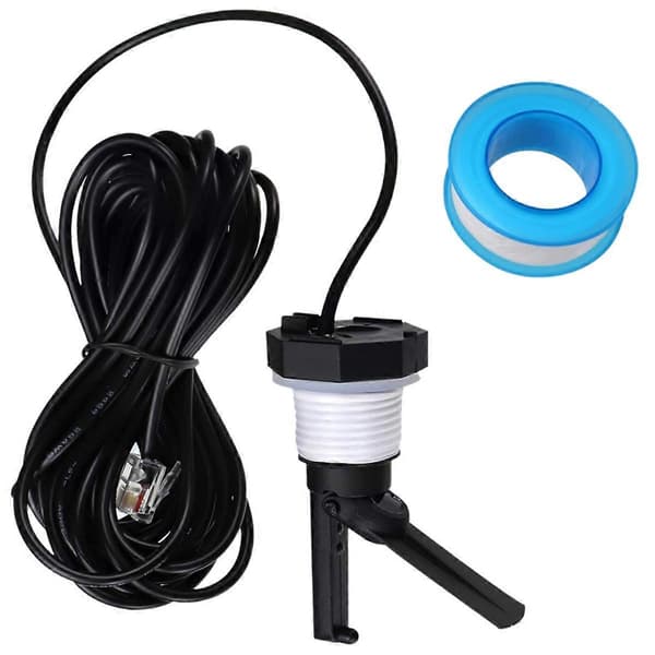 Flow Switch Monteringssæt Erstatning til Hayward/Goldline Aquarite Saltsystem, Flowsensor med Ha Black