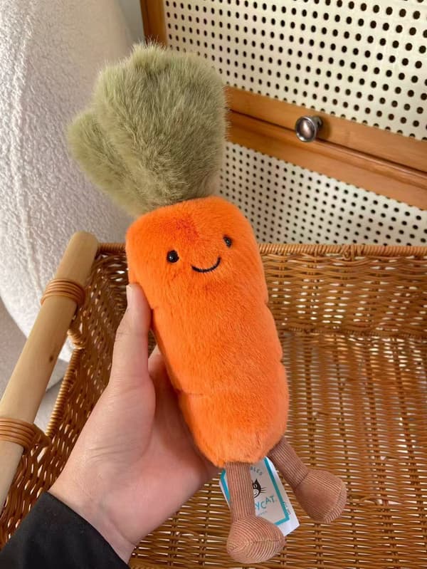 JALLYCAT Pehmolelu - Hauska M Fun Carrots