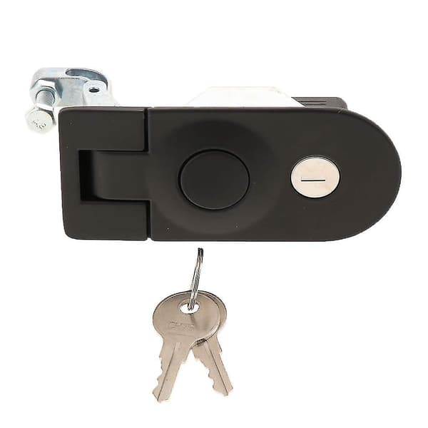 Compression Latch, Sealing Handle, Adjustable, with Gasket Black