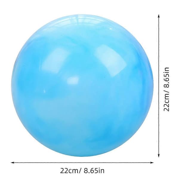Luftfylte baller Plastgummiball for barn som leker 5-delt sett