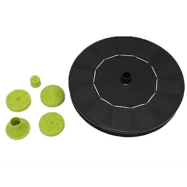 Solar Fountain Smart Small Solar Powered Water Fountain For Bird Bath 1 pc