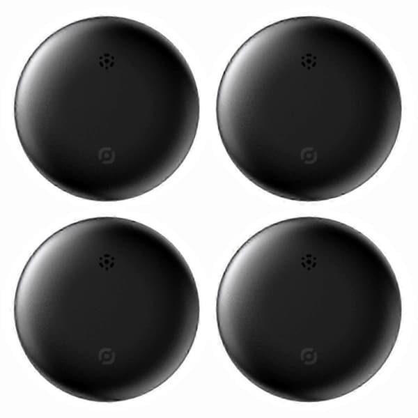 4 stk GPS Tracker Nøglefinder Airtag til IOS Sort 25-26