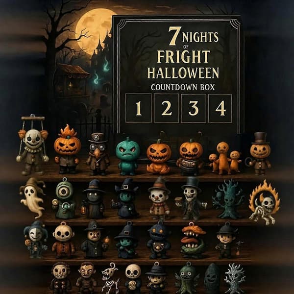 Halloween Horror, Tomte og Armbåndsdesigner Blind Box Samlerserie