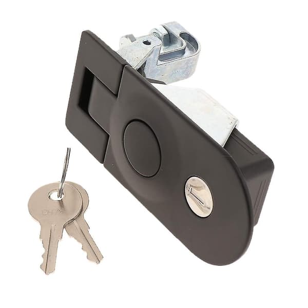 Compression Latch, Sealing Handle, Adjustable, with Gasket Black