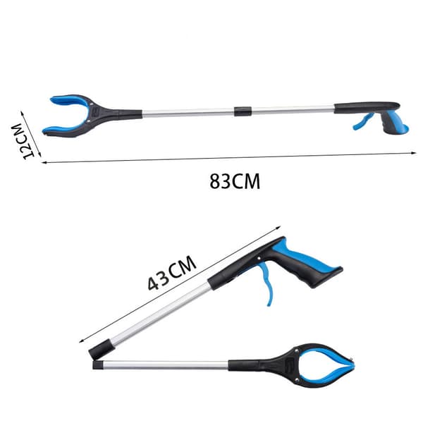 Fortykket aluminiumslegering foldbar med magnetclips til ældre - foldbar armforlænger