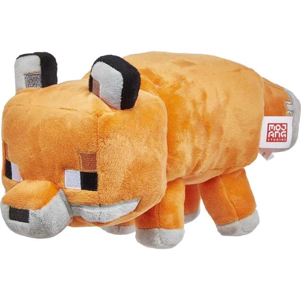 Minecraft Plyschleksak Pixel Docka Barn Docka Barnpresent - Stor Räv_Superpresent