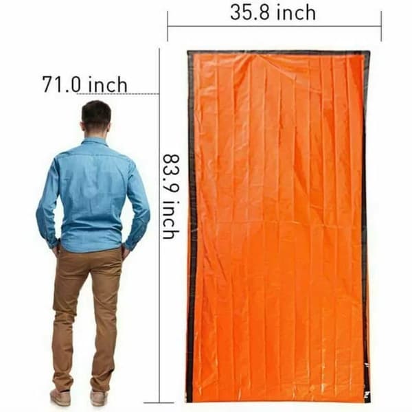 1/2/4/6-pak Nødsovepose/Bivvy – Overlevelsessovepose 6 Pack