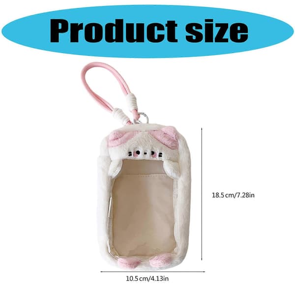 Durable Plush Toy Storage Bag with Dog Cutout Pattern Safe Materials for Child Development and Family Activities Brown