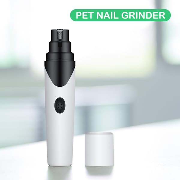Elektrisk klosliper med stille motor, sett, grå