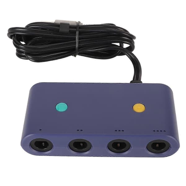 for Gamecube-kontrolleradapter 3-i-1 spillkontrollerkonverterer for WiiU for Switch PC