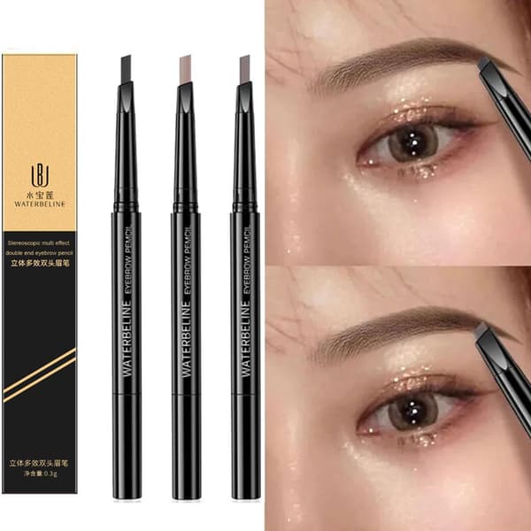 Double-Headed Eyebrow Pencil Three-Dimensional Multi Eyebrow Pencil Effect Sweat Anti N1g1 #5 0.3g