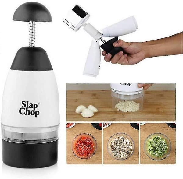 Garlic Triturator Food Chopper Slap Chop Fruit Vegetable Grater Kitchen Accessory