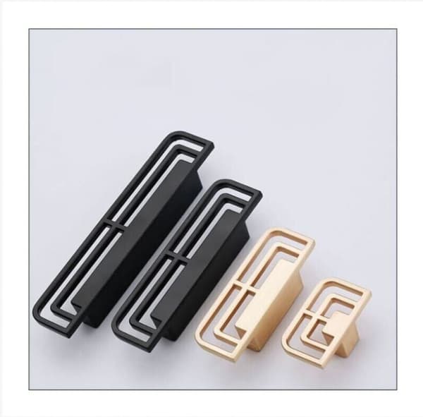 2 pcs Drawer Handles and Knobs Kitchen Cabinet Door Handles Cabinet Drawer