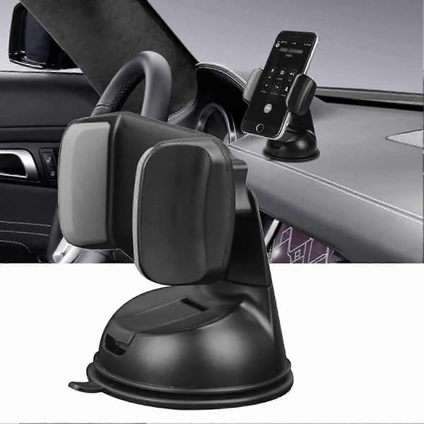 Universal 360° Car Mobile Phone Suction Cup Dashboard Holder Home Mount Windshield