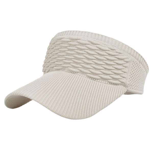 Baseballcaps med lang brem / Solhatt - Beige Beige Beige 79