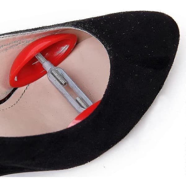 2pcs Shoe Stretchers for Men and Women, Shapers, Expanders, Adjustable Mini Shoe Trees Red