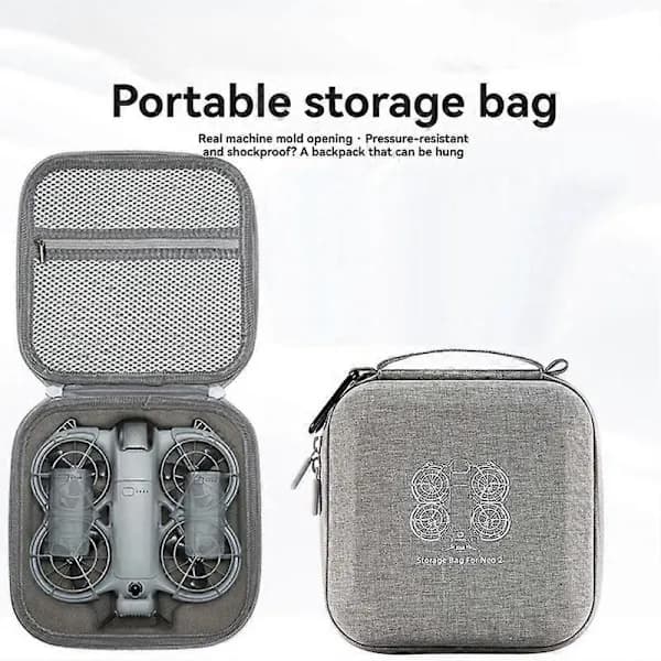 2 Handheld Drone Storage Bag/Portable Bag/Travel Case/Dustproof Accessory Bag