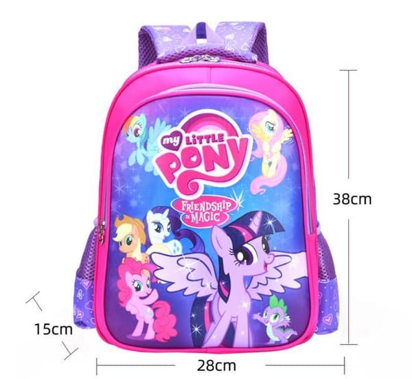 My Little Pony Backpack Best Children's Christmas Gift Blå
