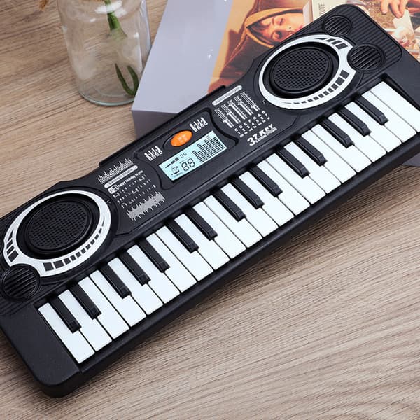 37-tangenters keyboard klaver - bærbart elektronisk klaverinstrument til børn