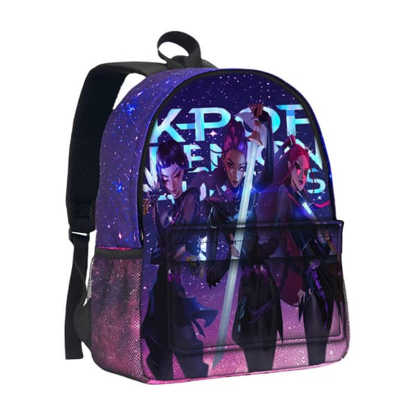 Huntrix Kpop 3D Stereoscopic Starry Sky Bag, Witch Hunt Team, High-Capacity Starry Sky Bag for Primary and Secondary School Students 2